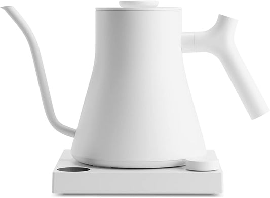 Fellow Stagg EKG Pro Electric Gooseneck Kettle Matte White 0.9L Pour-Over Coffee — Objet Kitchen